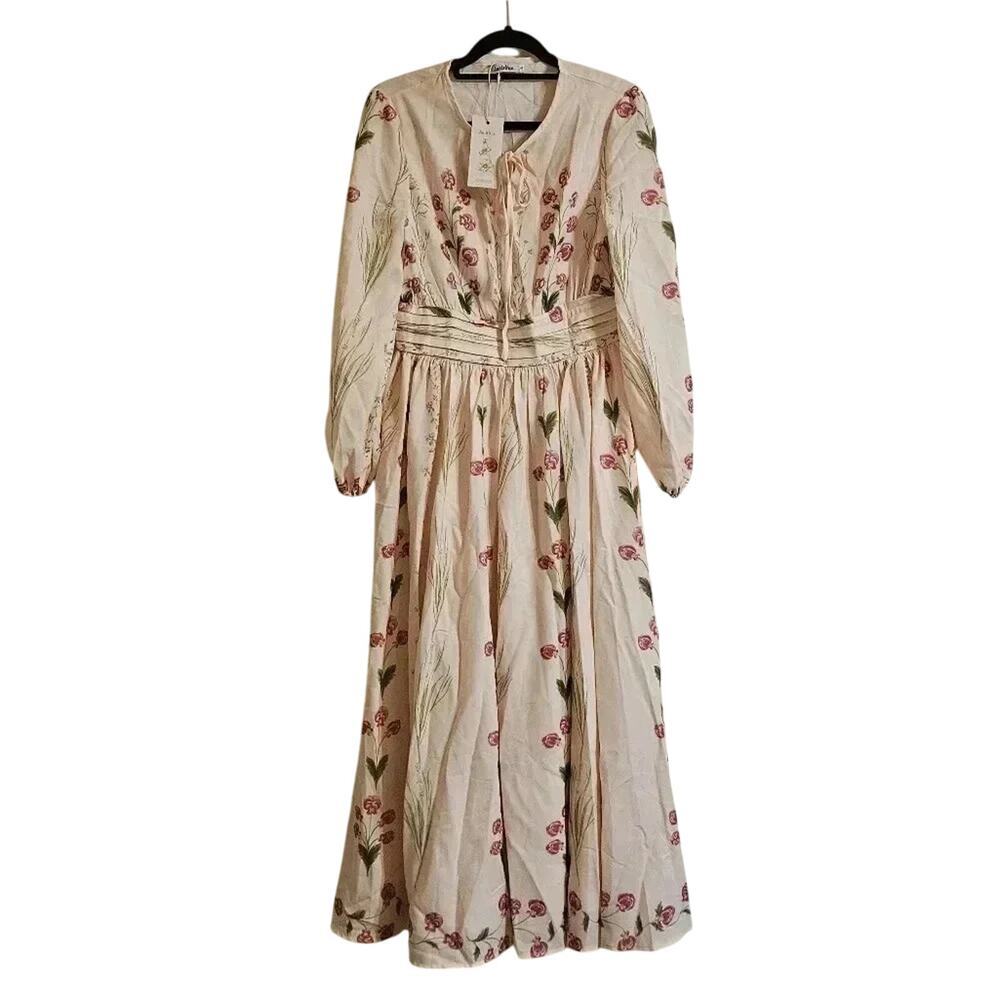 JardinVue Floral Maxi Dress NWT